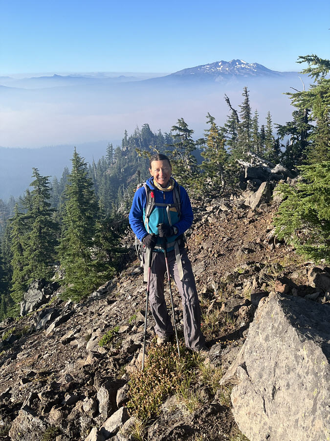 Unfortunately, Diamond Peak was closed due to wildfires in the area.