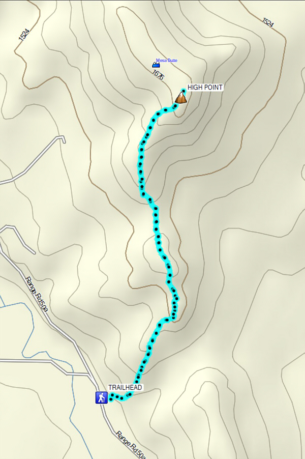 A nice alternative for those who are sick of the crowds at Prairie Mountain!