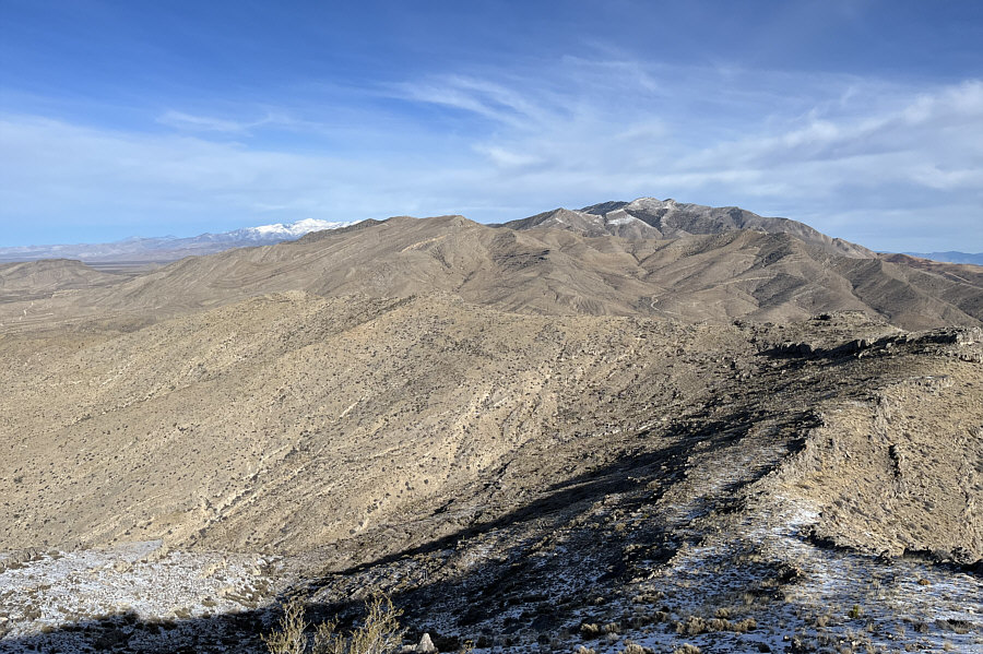 I wonder what ski touring is like on Charleston Peak...