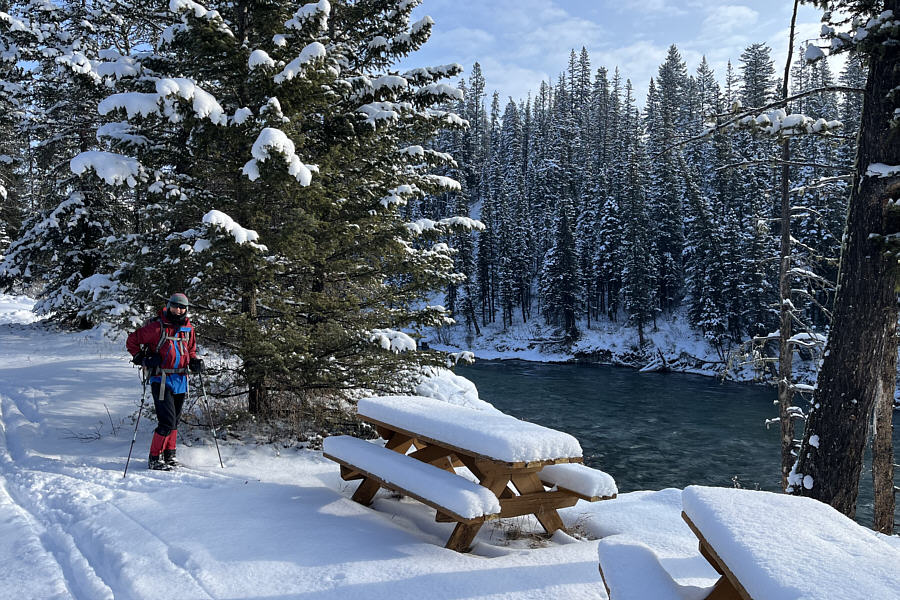 There's even a convenient outhouse nearby!