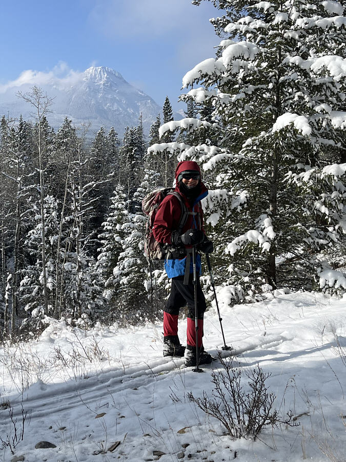 Mount Baldy looks like a Himalayan giant or the great Fujiyama!