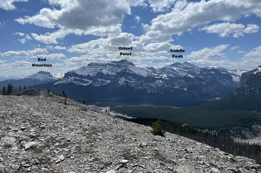 How many mountains are called "Saddle" in this world?