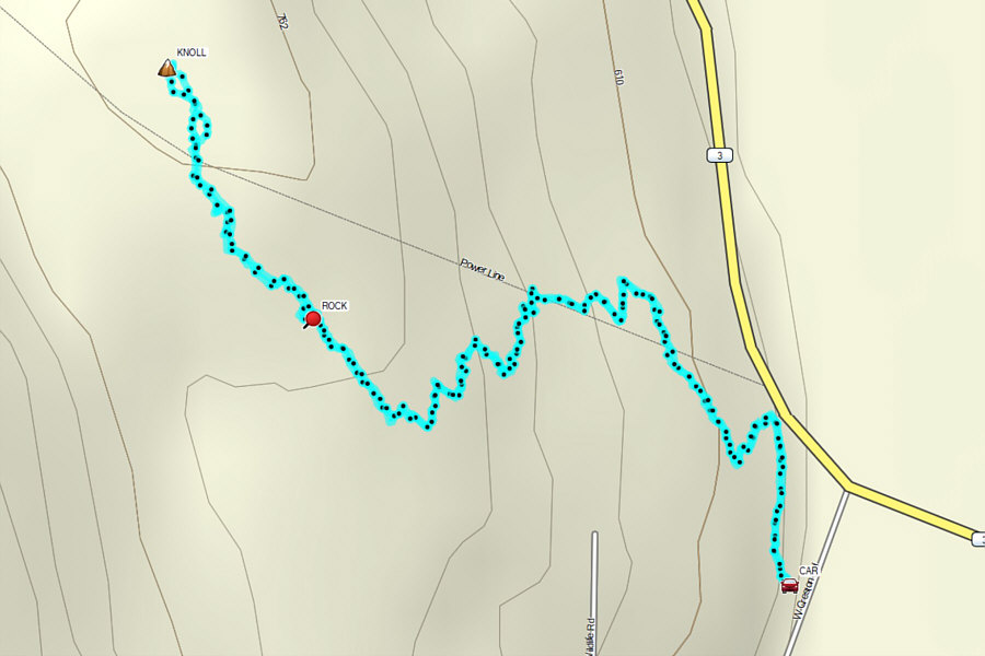 Warm-up for a much longer ascent up Creston Mountain which we will likely do in the future.