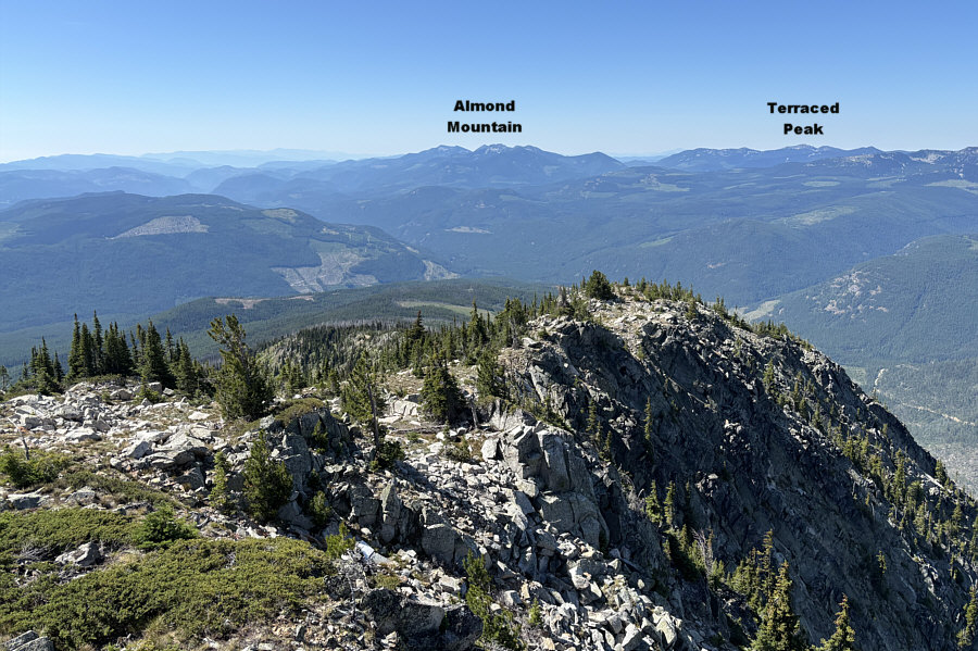 If you squint, you might be able to see Mount Bonaparte on the right distant horizon.