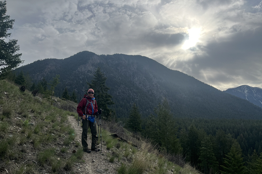 Another good example of why a higher summit doesn't always have better views!