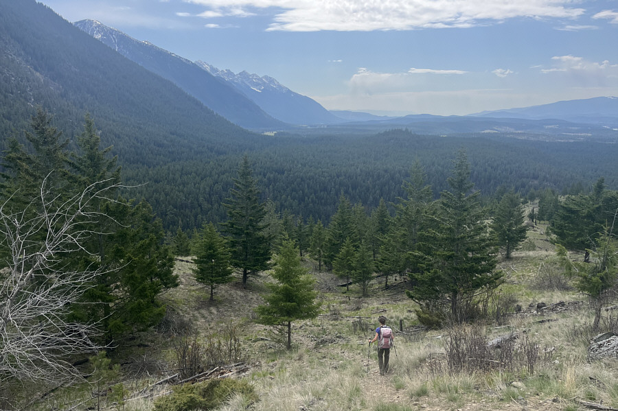 Great views on this hike from start to finish!