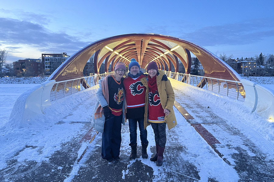 Welcome to Calgary, Ola and Wojtek!