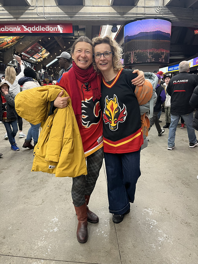 Looking hot, ladies!