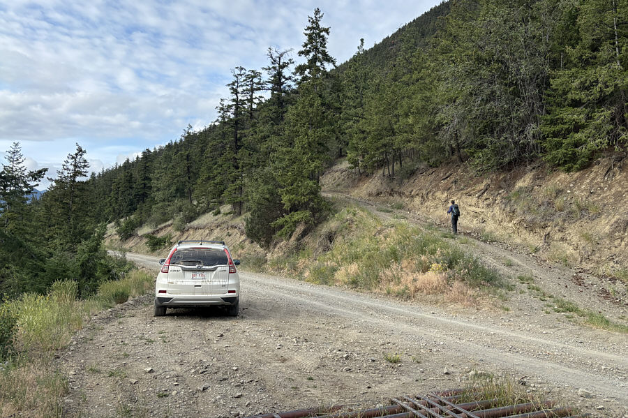 I definitely could have driven up the spur road in my CR-V!