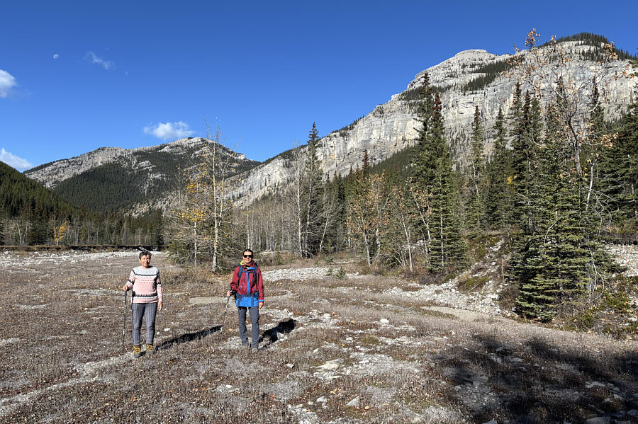 More off-trail adventures for Teresa!
