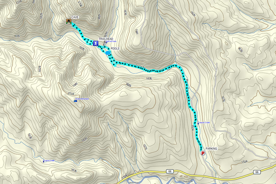 Though walkable, this trip is best done with a bicycle...preferably an e-bike!