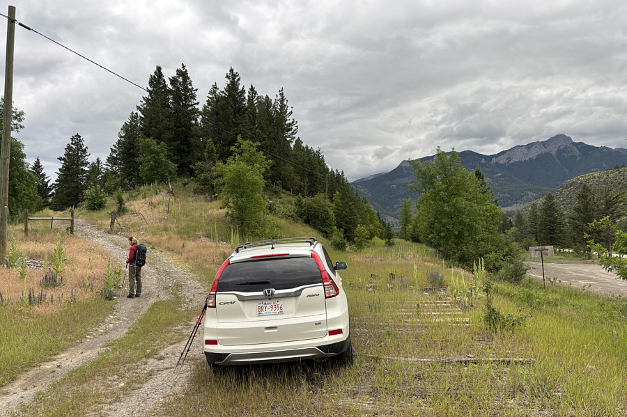 Maybe not the best place to park!