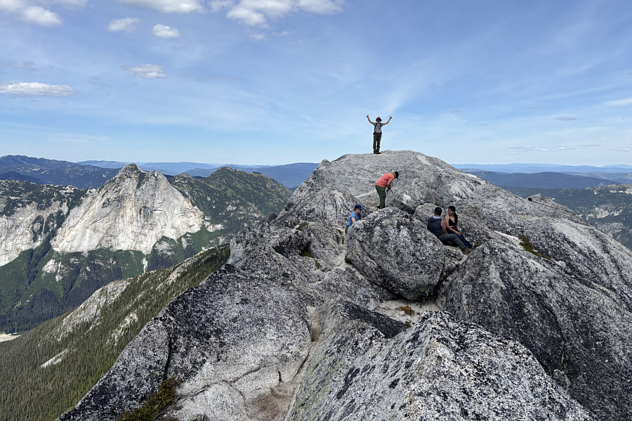 Yay...second summit of the day!