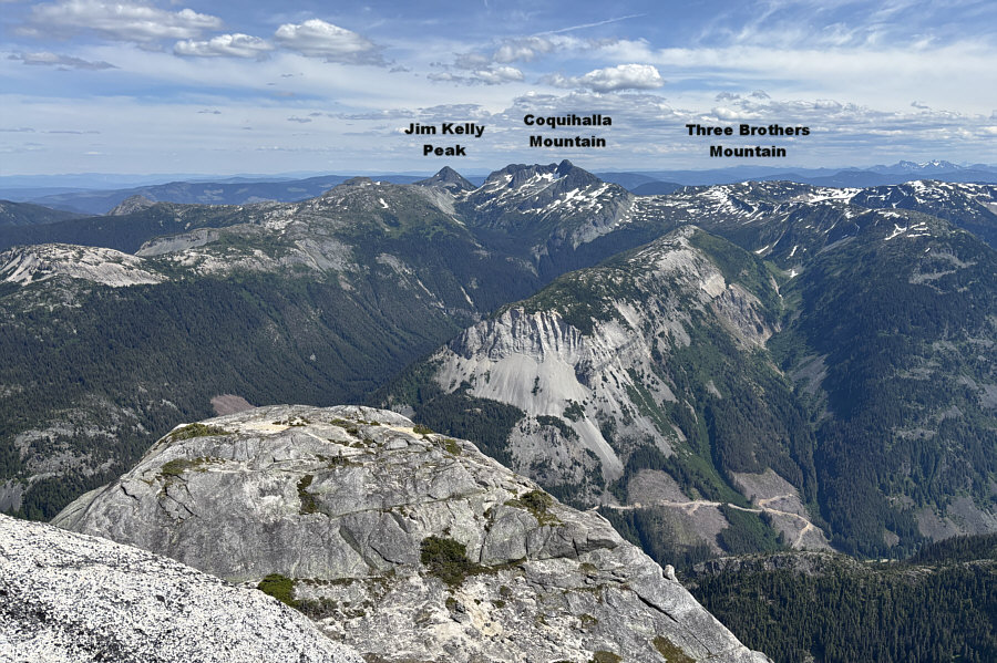 We were on Three Brothers Mountain only two days ago!