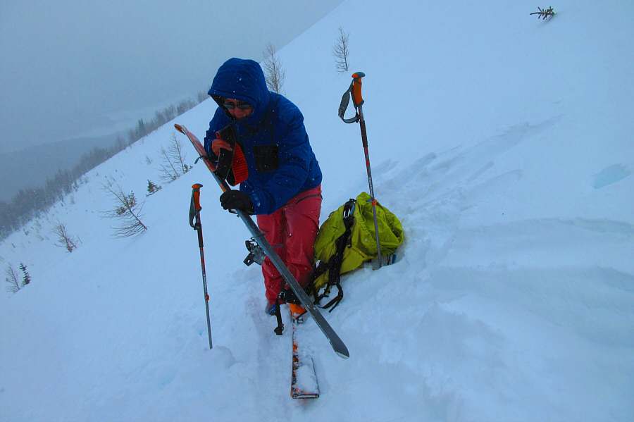 So fun doing this when your hands are freezing!