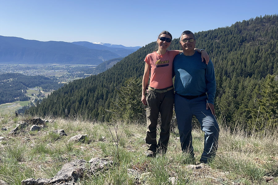 We didn't see any goats; maybe they should rename this Tick Mountain!