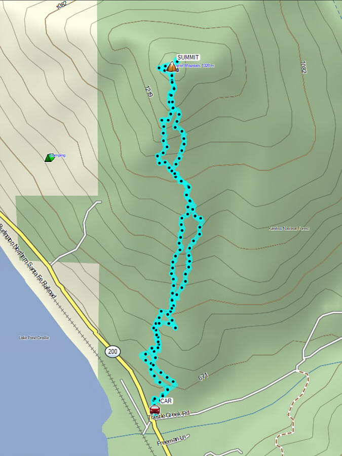 A very steep and often challenging grind!