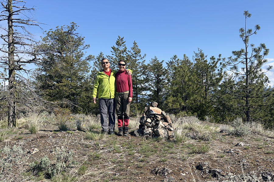 Another summit with rather disappointing views!