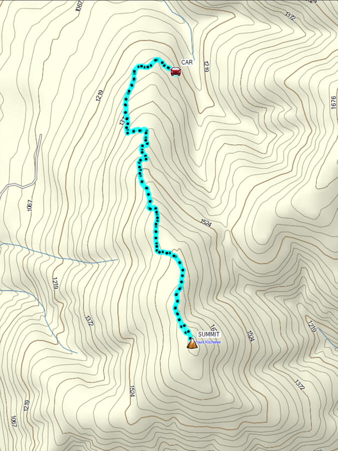 Not a classic, but it's one of the more easily accessible named peaks near Creston.