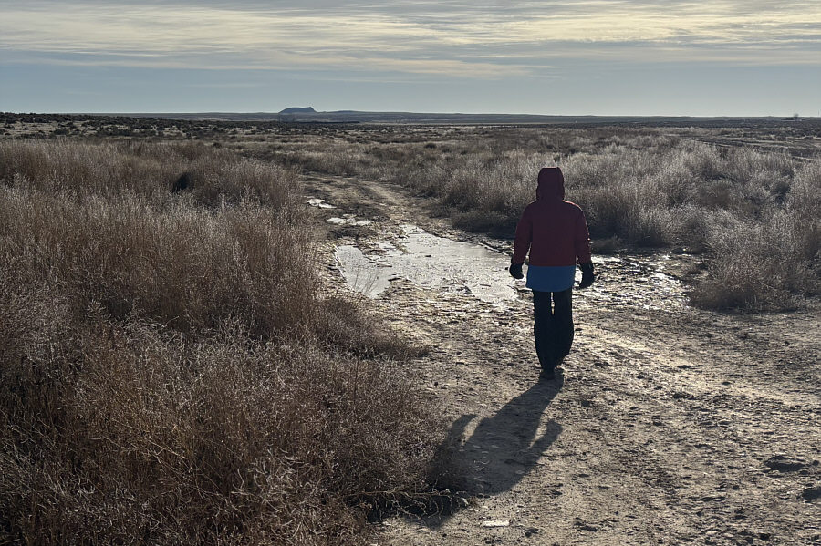 Hard to believe there's a cave somewhere out here!