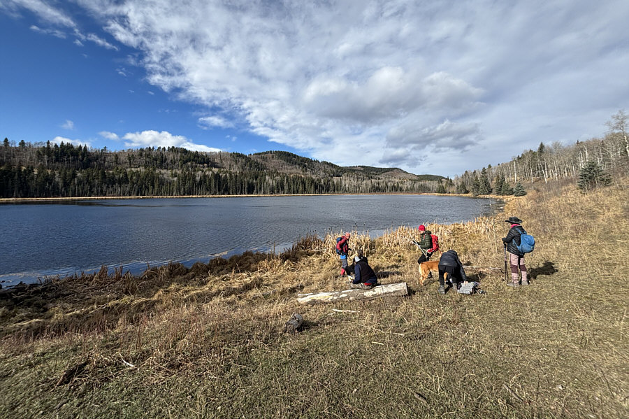 It's actually a nice-looking lake!