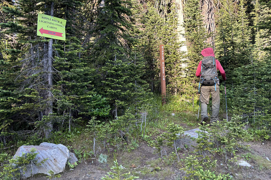 Not the same as the winter route!