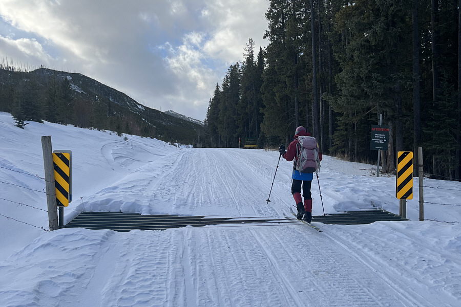 Entering public land!