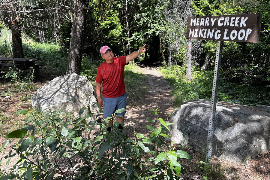 I'm only carrying my cel phone for this hike!