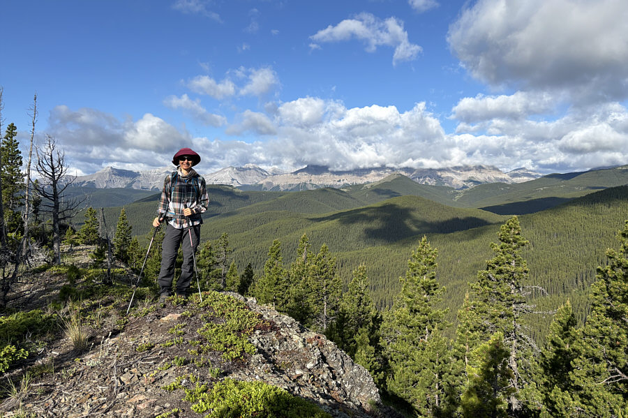 Hmmm...what possessed Gillean Daffern to even consider hiking up Observer's Hill?