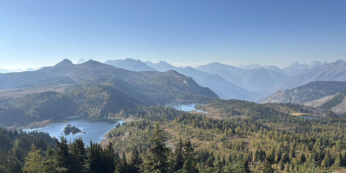 And Mount Assiniboine is visible too!