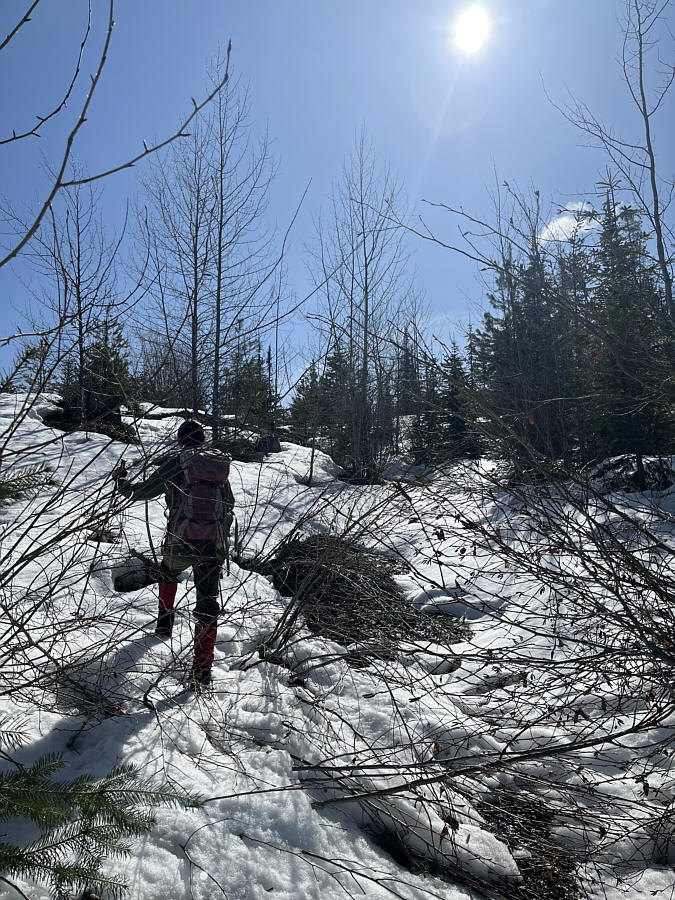 Nothing comes easy on this mountain!