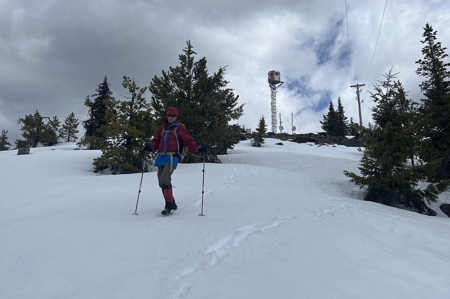 Again, too bad we did not have skis for this part!