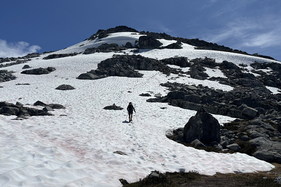 The terrain looks easy enough here, but...