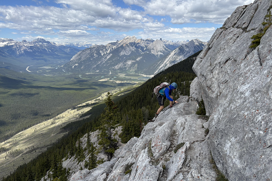 Possibly the crux of the ascent.