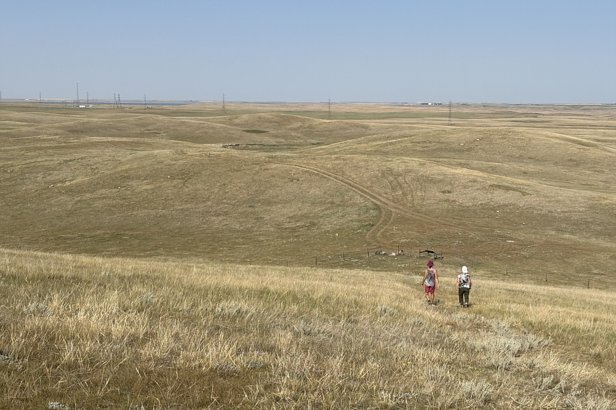 And you can still see Little Bow Lake from here!