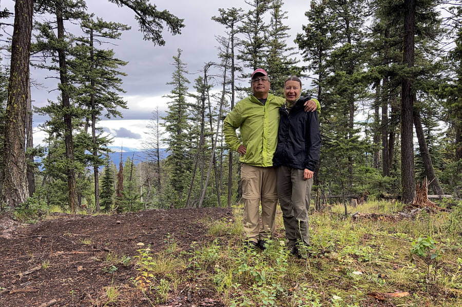 There are certainly worse summits to stand on than this one!