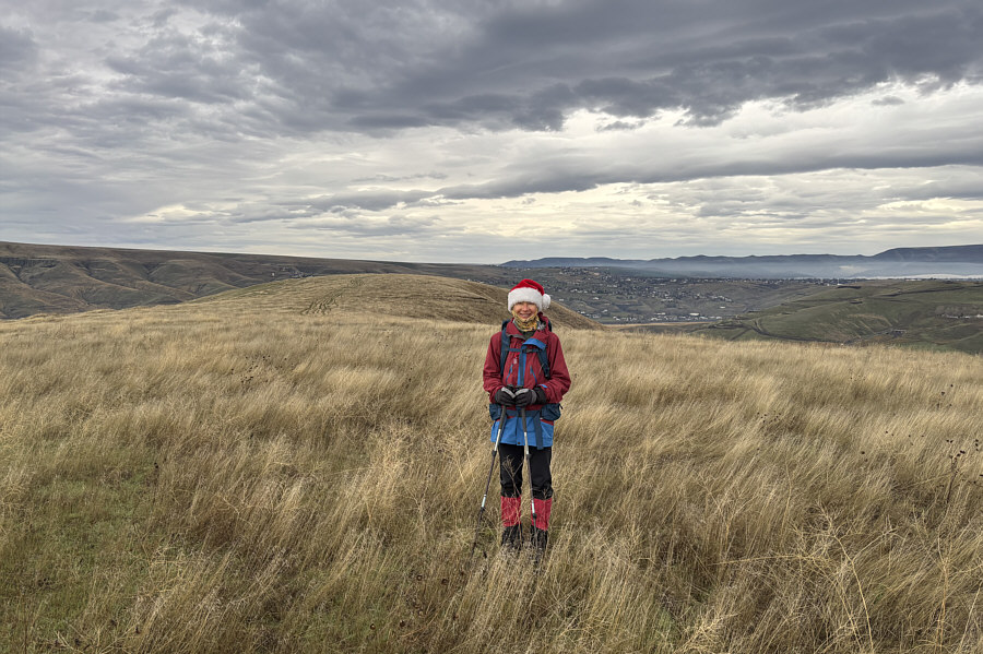 The western high point looks higher from here...