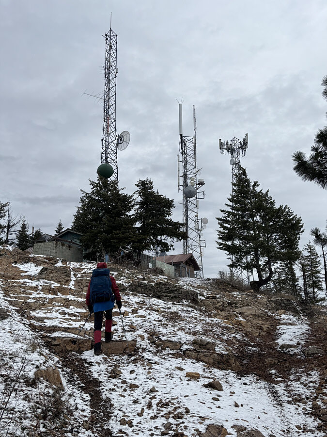 It's the most scenic spot but not the highest!