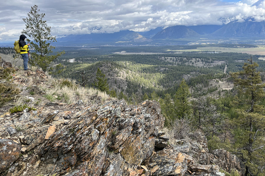 The views from here would be amazing on a bluebird day.