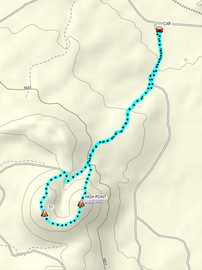 I strongly recommend picking a dry and clear day for this hike!