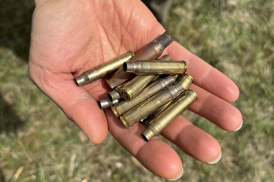 Seems like they were firing a machine gun here!