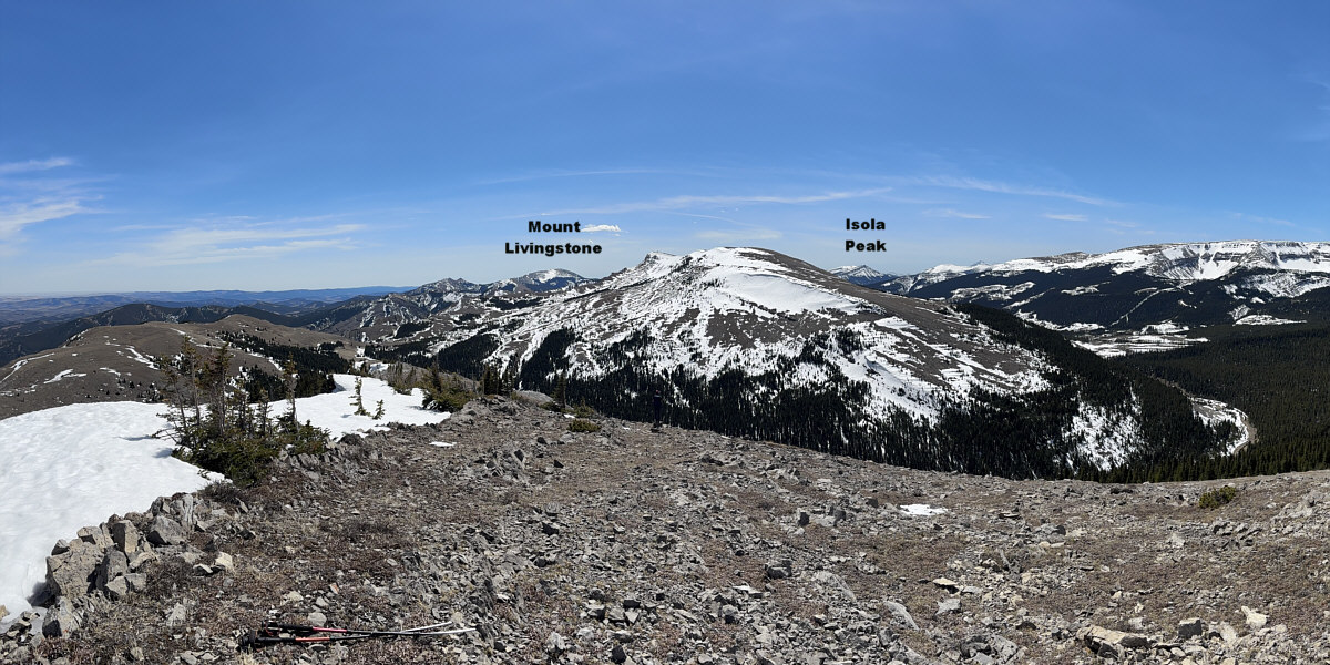 Maybe we should consider AT skiing on Hailstone Butte next year at this time...