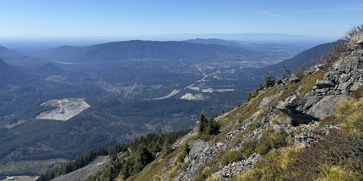 You can also spot West Tiger Mountain just right of centre.