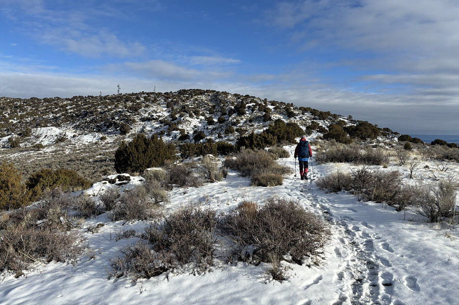 Just hoping we'll be able to find a definitive high point up there!