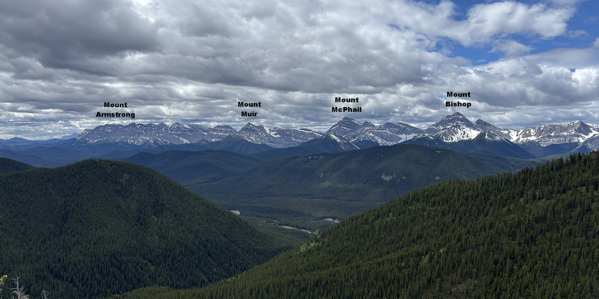 Still a lot of peaks here along the Continental Divide which I haven't climbed yet...