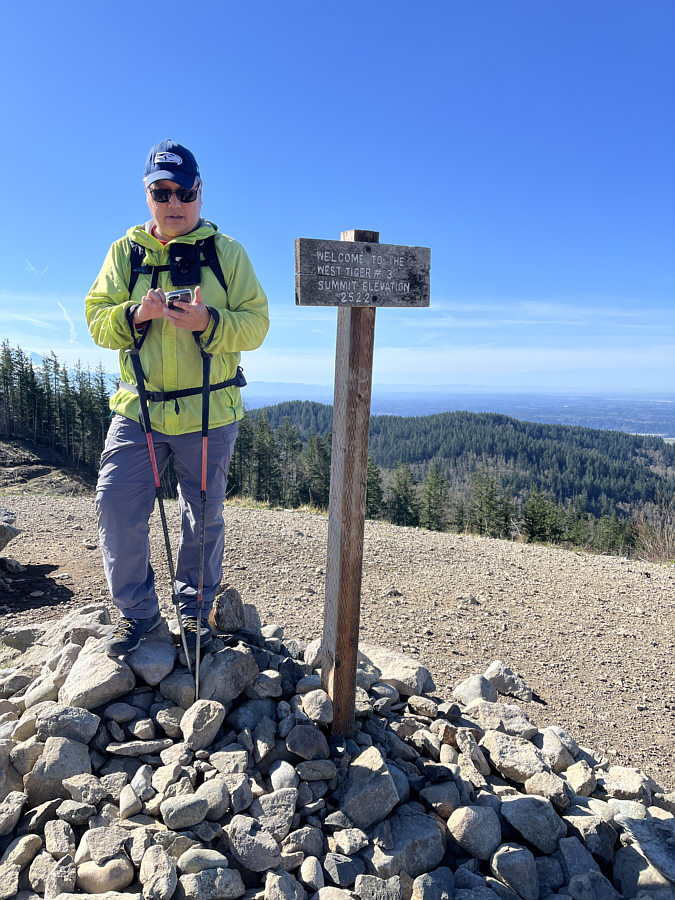 My reading was higher than the elevation on the sign by 3 feet.